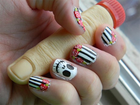 halloween-nail-designs-easy-87_16 Halloween unghii modele ușor