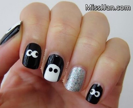 halloween-nail-designs-easy-87_17 Halloween unghii modele ușor