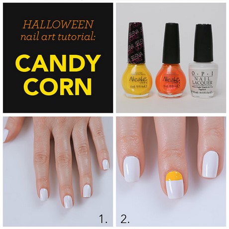 halloween-nails-candy-corn-81_11 Halloween cuie bomboane de porumb
