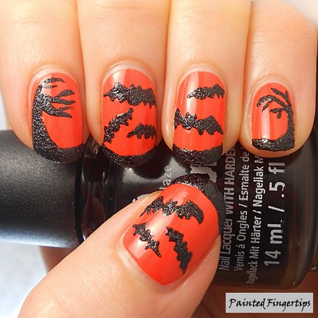 halloween-painted-nails-48_19 Halloween pictat cuie