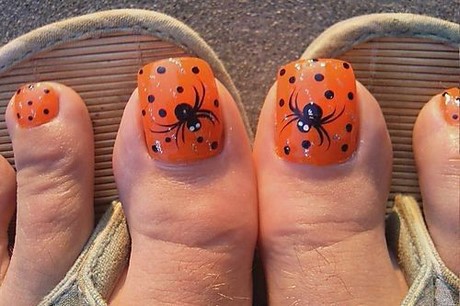 halloween-pedicure-ideas-67_15 Idei de pedichiură de Halloween