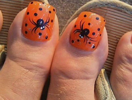 halloween-pedicure-ideas-67_20 Idei de pedichiură de Halloween