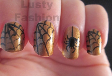halloween-spider-nail-art-94_7 Halloween spider nail art