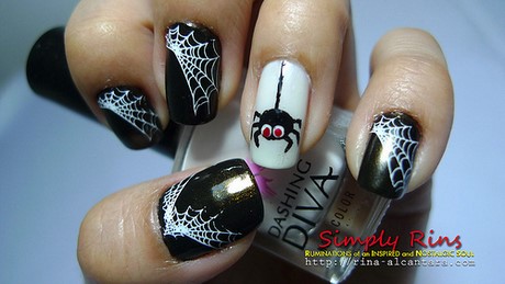 halloween-spider-nails-68_15 Unghii de păianjen de Halloween