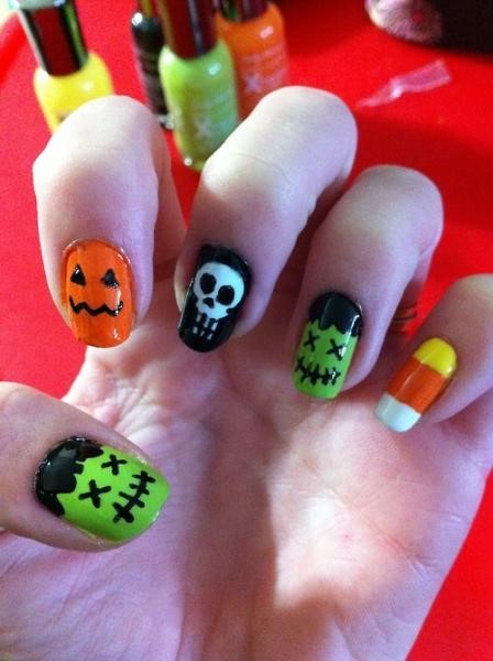 halloween-style-nails-36 Unghii de stil de Halloween