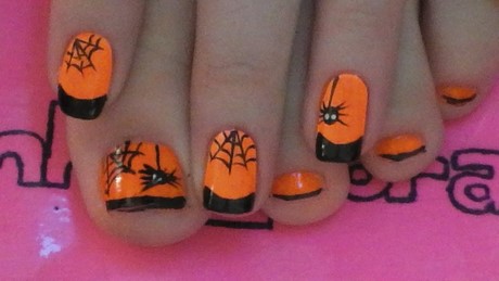 halloween-toe-nail-art-23_13 Halloween deget de la picior nail art