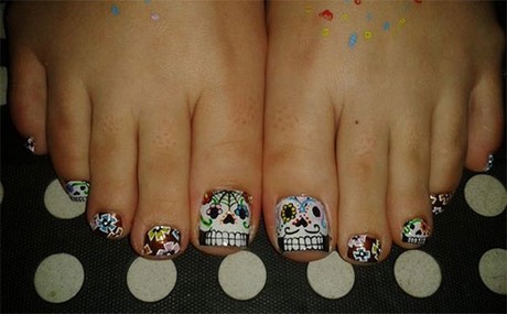 halloween-toe-nail-art-23_15 Halloween deget de la picior nail art