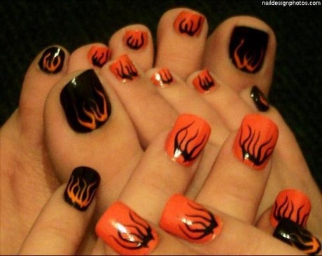 halloween-toe-nail-art-23_17 Halloween deget de la picior nail art