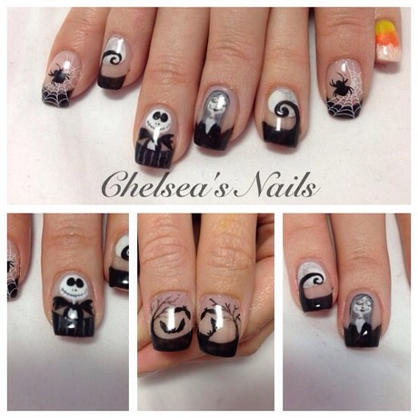 jack-halloween-nails-78 Jack cuie de halloween