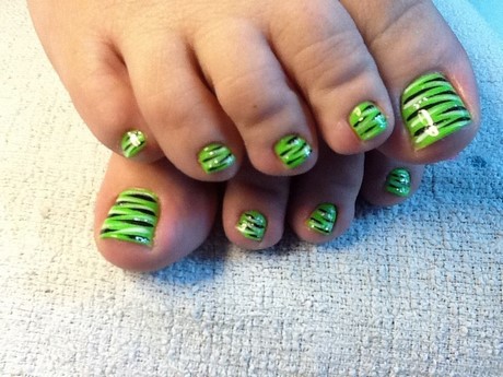 lime-green-nail-designs-24_11 Modele de unghii verde de var