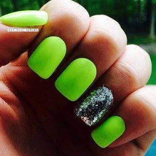 lime-green-nail-designs-24_18 Modele de unghii verde de var