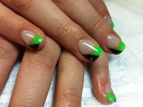 lime-green-nail-designs-24_9 Modele de unghii verde de var