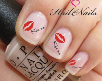 lips-nail-art-60_6 Buze nail art