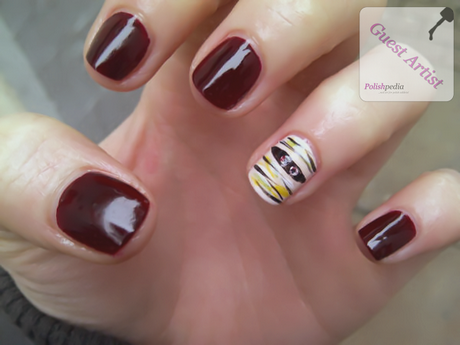 mummy-nail-designs-21 Modele de unghii mumie