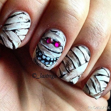 mummy-nail-designs-21_16 Modele de unghii mumie