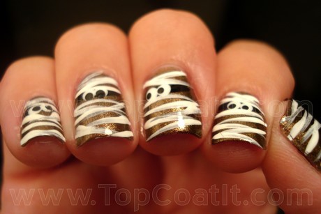 mummy-nail-designs-21_19 Modele de unghii mumie