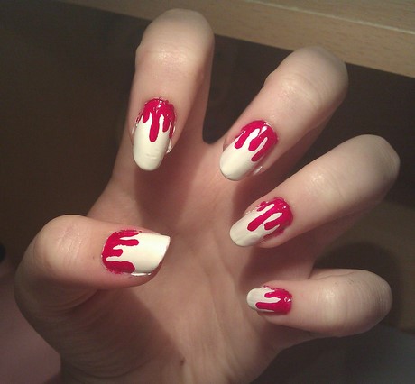 nail-art-blood-89_13 Nail Art sânge