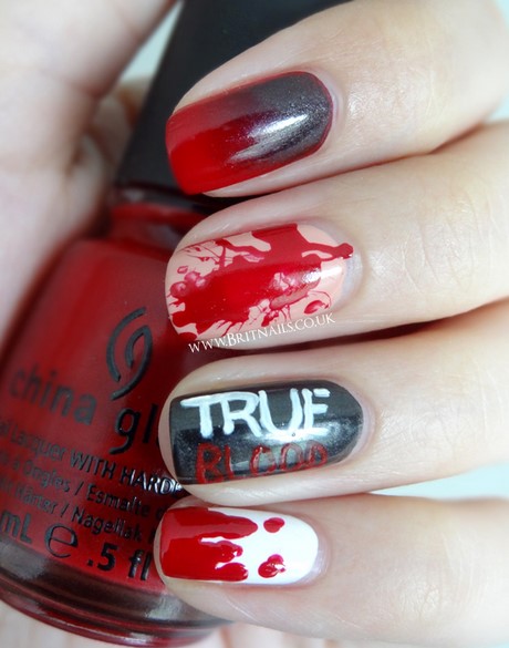 nail-art-blood-89_15 Nail Art sânge
