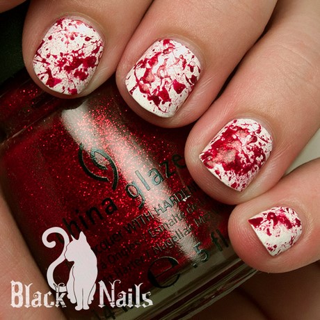 nail-art-blood-89_18 Nail Art sânge