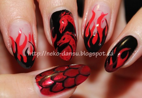 nail-art-blood-89_8 Nail Art sânge