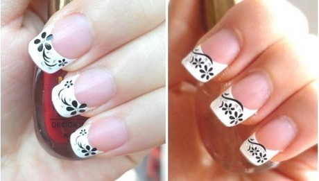 nail-art-designs-in-white-90_13 Nail art designs în alb