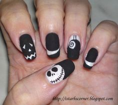 nail-art-jack-skellington-33_16 Arta unghiilor jack skellington