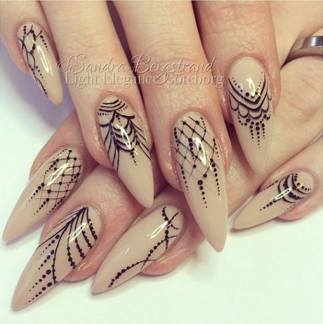 nail-art-lace-design-71_16 Nail Art Design dantelă