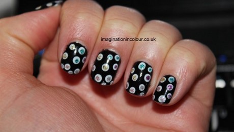 nail-art-of-black-colour-22_13 Nail art de culoare neagră