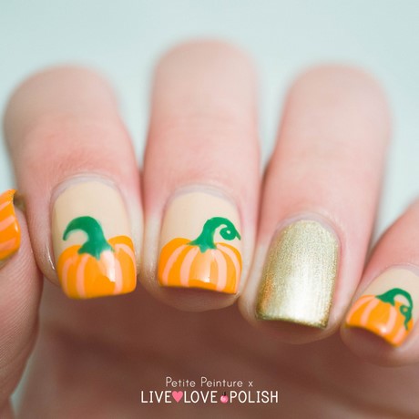 nail-art-pumpkin-63_7 Nail Art dovleac