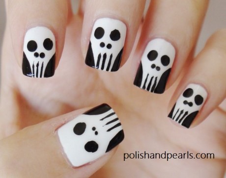 nail-art-skull-design-67_19 Nail art craniu design