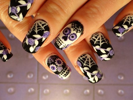 nail-art-skull-design-67_8 Nail art craniu design