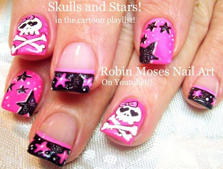 nail-art-skull-design-67_9 Nail art craniu design