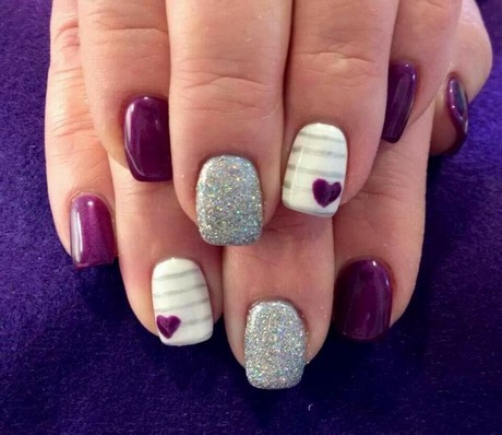 nail-designs-in-purple-34 Modele de unghii în violet