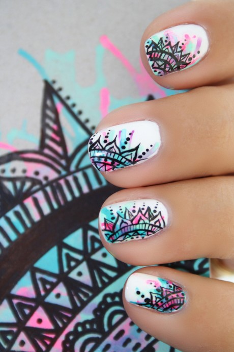 nails-patterns-art-74_12 Modele de unghii arta