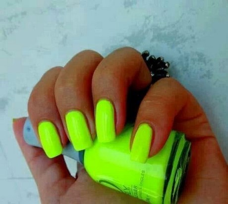 neon-color-nail-designs-15_16 Modele de unghii de culoare Neon