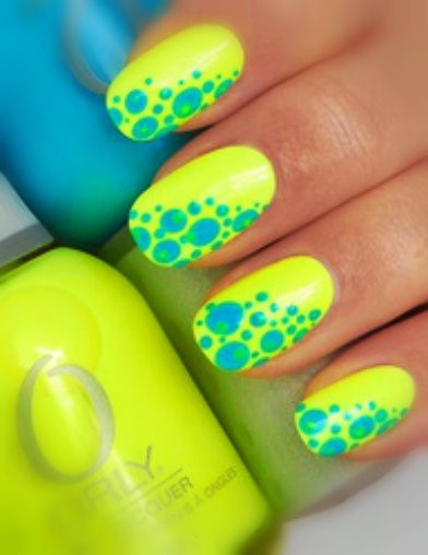 neon-color-nail-designs-15_20 Modele de unghii de culoare Neon