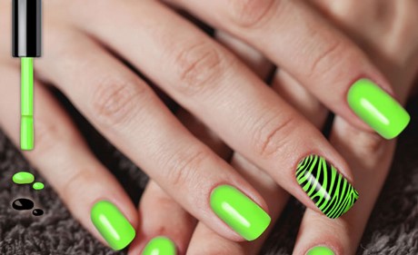 neon-green-nail-designs-24_15 Modele de unghii verde Neon