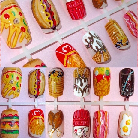 pizza-nail-art-97_11 Pizza nail art