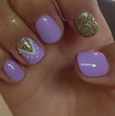 purple-gel-nail-designs-53_16 Modele de unghii cu gel violet