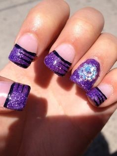 purple-halloween-nail-designs-40_12 Purple halloween unghii modele