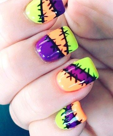 purple-halloween-nail-designs-40_20 Purple halloween unghii modele