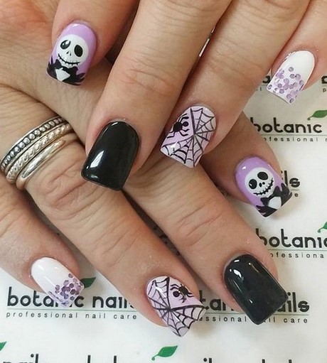 purple-halloween-nail-designs-40_5 Purple halloween unghii modele