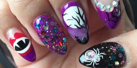 purple-halloween-nails-00_6 Violet unghii de halloween