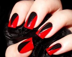 red-and-black-halloween-nails-42_13 Roșu și negru unghii de halloween