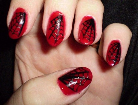 red-halloween-nails-67_5 Unghii roșii de halloween