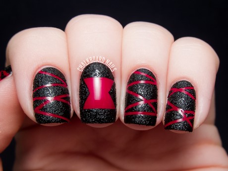 red-halloween-nails-67_9 Unghii roșii de halloween