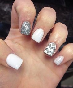 silver-and-white-nail-designs-97_2 Modele de unghii de argint și alb