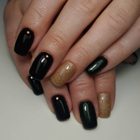 simple-black-nails-33_9 Unghii simple negre