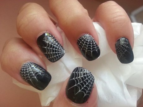 spider-web-nail-art-58_8 Spider web nail art