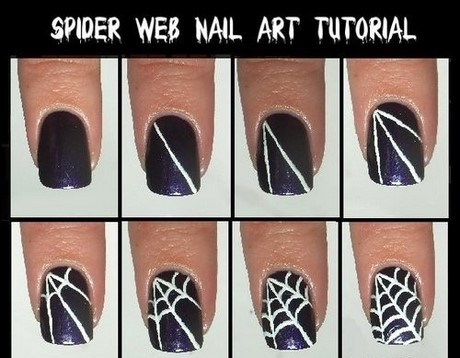 spider-web-nail-design-86_7 Spider web design de unghii